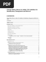 CKD UK Guidelines