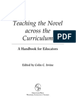 Teaching The Novel Across The Curriculum A Handbook For Educators