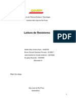 Relatorio Voltímetro (Trabalho Unip)