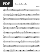 Estoy de Revuelta Sax Tenor - Partitura Completa