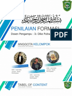 Penilaian: Dosen Pengampu: Ir. Dike Putra, M.SC., MBA