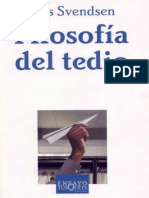 Svendsen, Lars - Filosofía Del Tedio