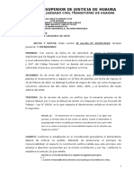 Caso de Desistimiento en Un Proceso Laboral