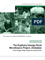 Promising Practices - Kupfuma Ishungu Rural Micro Finance Project - Zimbabwe