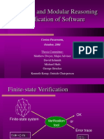 Abstraction and Modular Reasoning For The Verification of Software