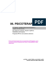 06 Psicoterapias