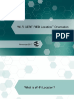 Wi-Fi CERTIFIED Location Orientation