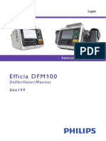 Efficia DFM100 English Instructions For Use