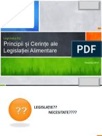 Principii Și Cerințe Ale Legislației Alimentare: Legislatia EU