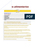 Aditivos Alimentarios