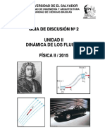 DISCUSIÓN No. 2 DINÁMICA DE LOS FLUIDOS