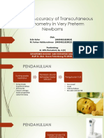 Diagnosis Accuracy of Transcutaneous