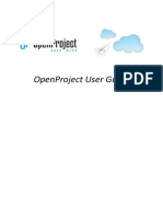 OpenProject User Guide