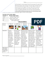 Social Studies Region Projects