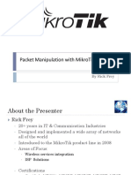 Manipulating Packets With MikroTik