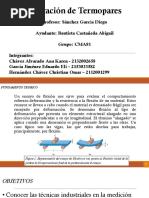 Expo. Calibración de Termopares