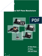 Yealink Full Range VoIP Phones Catalog V50