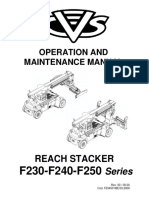 Manual de Servicio y Mantenimiento - Ferrari Reach Stacker f258