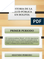 Historia de La Salud Pública en Bolivia - PPTX Diaositivas