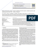 High-Temperature Vapour-Liquid Equilibrium For The Water-Alcohol Systems and Modeling With Saft-Vr: 1. Water-Ethanol