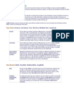 Tipos de Datos en Mysql - OK