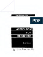 Astrology For Beginners BVRaman - Text