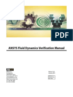 ANSYS Fluid Dynamics Verification Manual