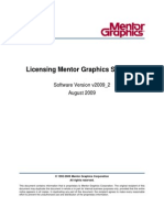 Licensing Mentor Graphics Software: Software Version v2009 - 2 August 2009