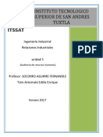 Auditoría de Recursos Humanos