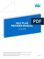 Help Plan Provider Manual