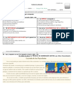 PRUEBA de LENGUAJE Adaptacion Dua Mitos y Leyendas 2018 SI