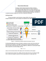 Phase Contrast Microscopy: Figure 1 - Schematic of A Phase Contrast Microscope. From