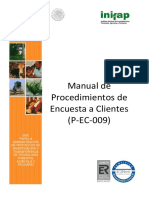 009 - Manual de Procedimientos de Encuesta A Clientes