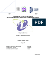 Unidad 3. Máquinas Electricas-Investigación