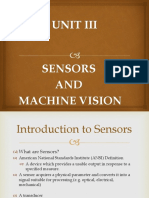 Sensors AND Machine Vision