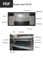 Detail Parts of DX1160