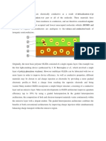 Delocalization Pi Electrons Conjugation Organic Semiconductors HOMO and Lumo Valence Conduction