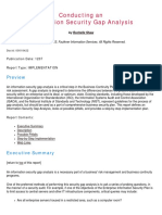 Information Security Gap Analysis PDF Format Download