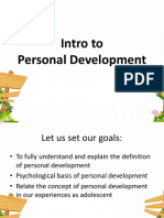 Intro To Personal Development