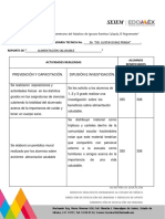 Formato para Informes Alimentación Saludable