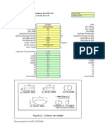 Pier Scour Predition Computations From HEC-18 Utilizing Equations 6.3, 6.4, 6.5, 6.6, 6.7, 6.8 and Tables 6.1, 6.2 6.3