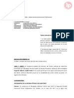 Tutela de Derechos Por Declaracion en Camara Gesell