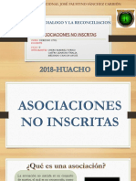 Asociaciones No Inscritas