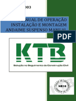 MKTB - 00003 - 000 - Andaime Suspenso Manual KTB