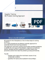 Supplier Training 8D Problem Solving Approach: © 2013 Brooks Automation, Inc