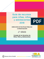 CDNNyA (CABA) - Guía de Recursos 2018