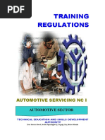 TR - Automotive Servicing NC I (Superseded)