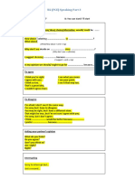 B2 Speaking Expressions Part 3