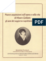 Nuove Acquisizioni Sull'opera e Sulla Vita Di Mauro Giuliani: Gli Anni Del Soggiorno Napoletano