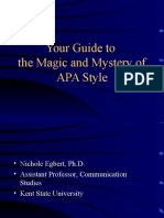 Your Guide To The Magic and Mystery of APA Style